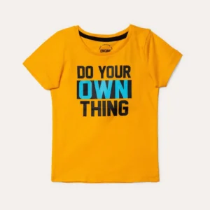 Kids T-Shirt Yellow